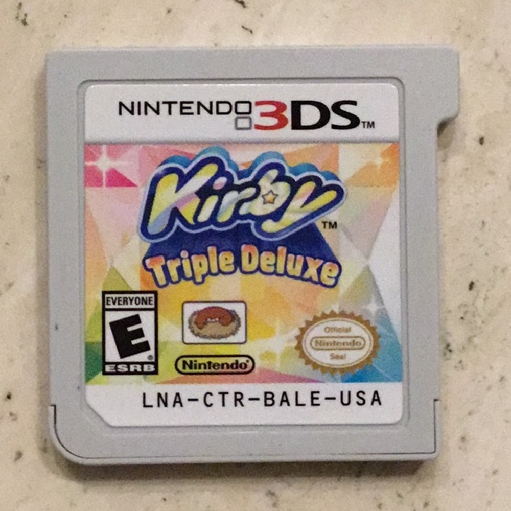 Kirby Triple Deluxe Nintendo 3DS Game Authentic